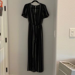 Stripped Romper/Jumpsuit